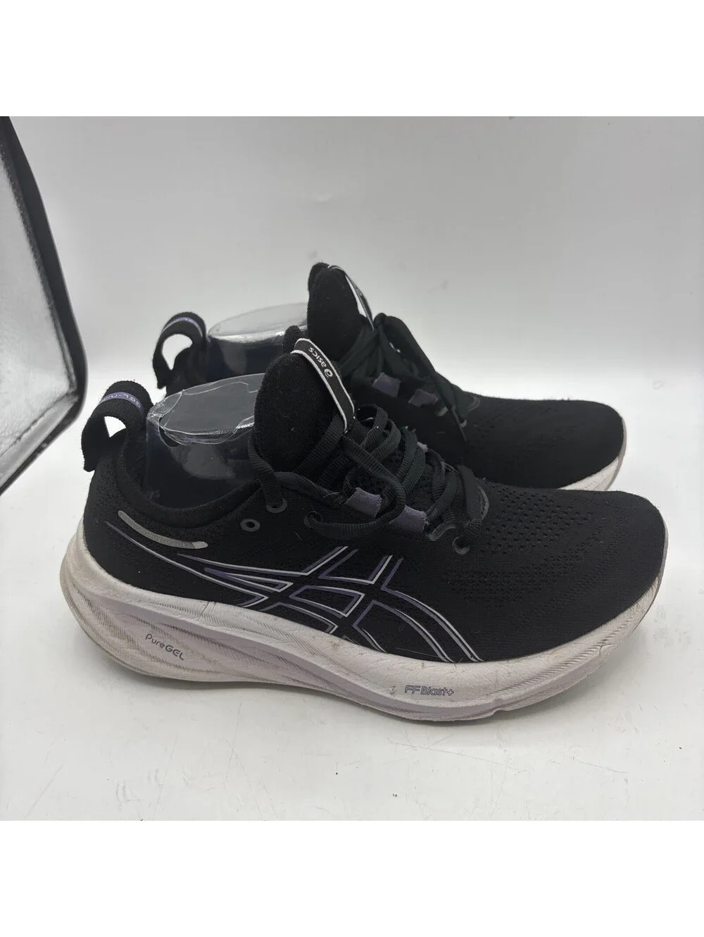 ASICS Pure Gel  Women 8 Black Burgundy 1012B601